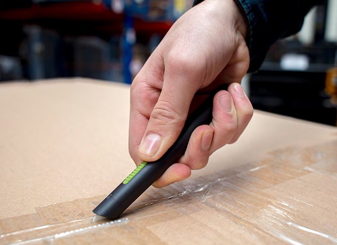 SLICE 10512原裝自動回彈陶瓷安全刀片開箱刀/修邊刀/美工刀